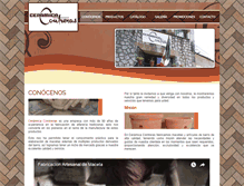 Tablet Screenshot of ceramicacontreras.com